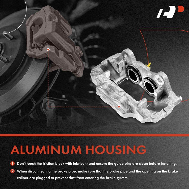 Front Driver Disc Brake Caliper for Lexus IS350 06-21 GS200T GS300 GS350