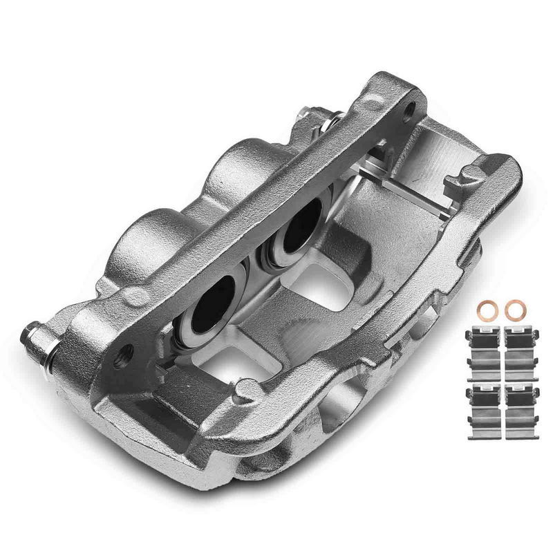 Front Driver Brake Caliper with Bracket for Ford F-250 350 450 Super Duty 13-15