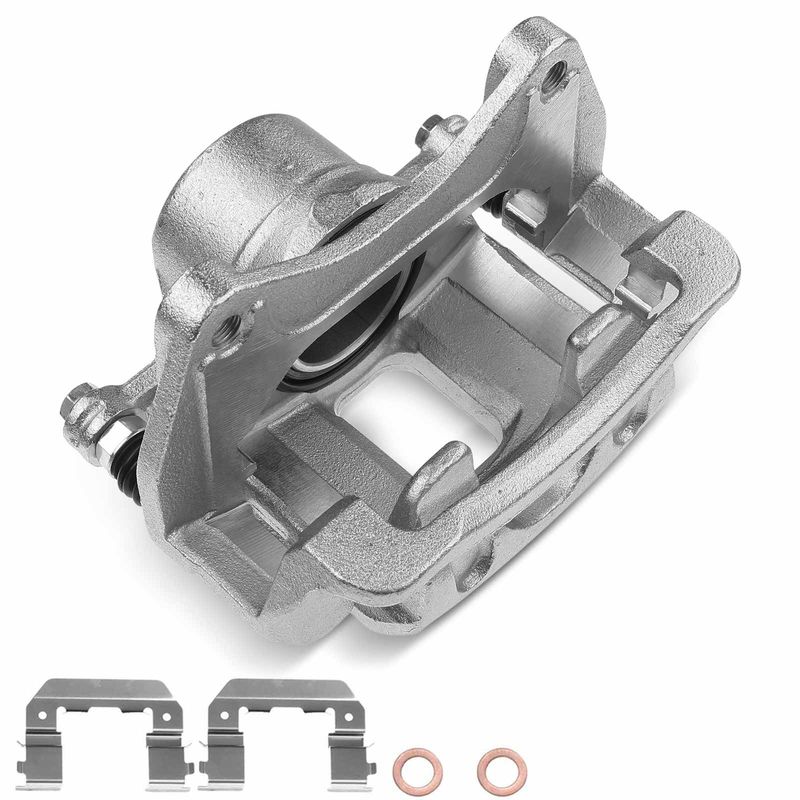 Front Driver Brake Caliper with Bracket for Hyundai Azera 2012-2017 V6 3.3L