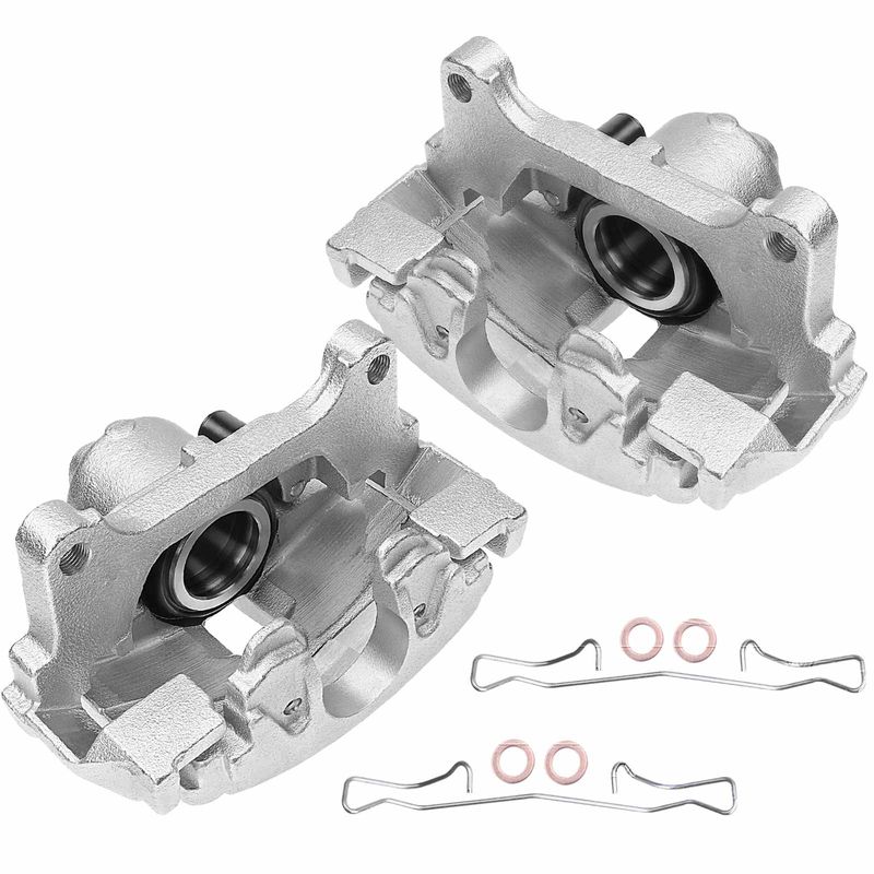 2x Front Disc Brake Calipers for Audi A3 Quattro VW Beetle Golf Jetta