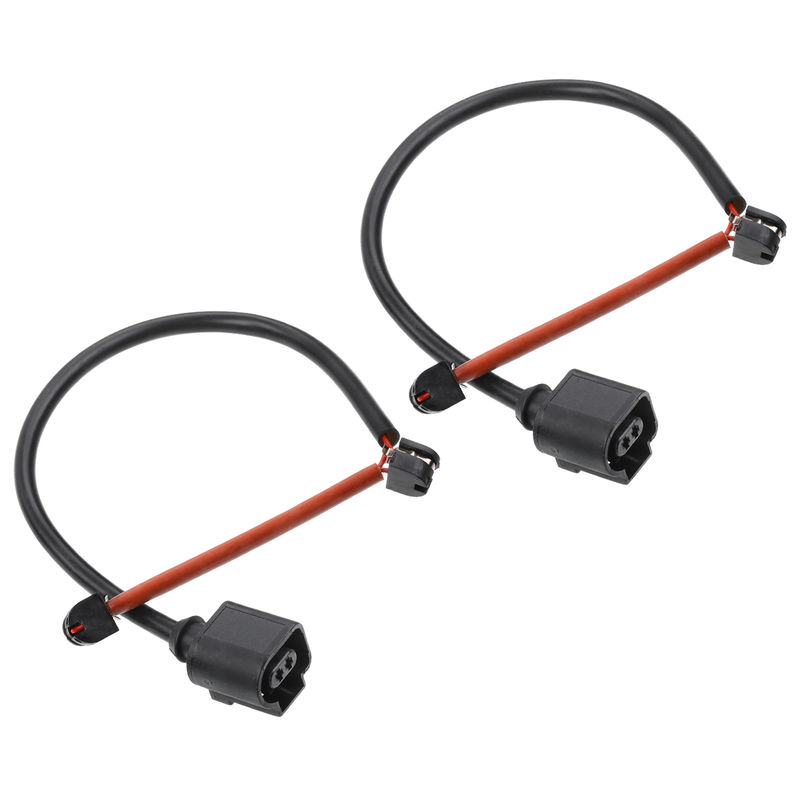 2x Front Disc Brake Pad Wear Sensor for Volkswagen Touareg 07-10 Porsche Panamera