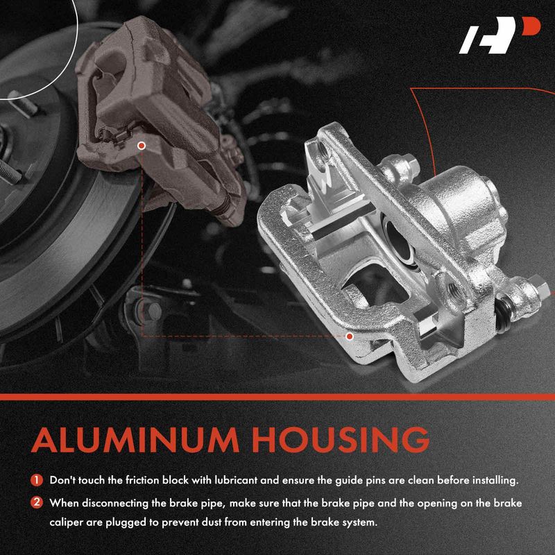Front Driver Disc Brake Caliper with Bracket for Dodge Sprinter 2500 2003-2006