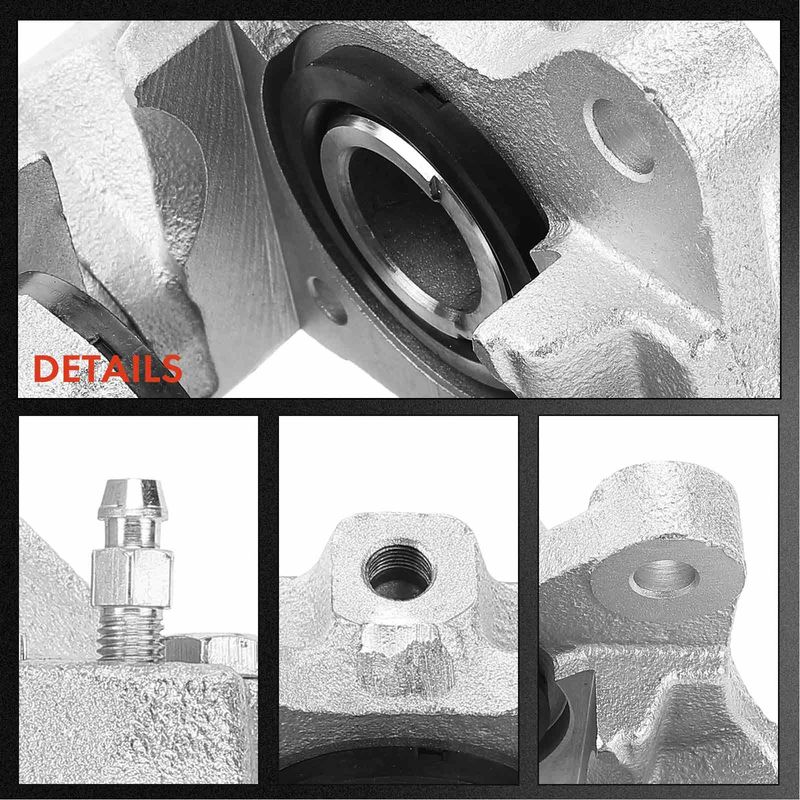 Rear Driver Disc Brake Caliper for Volvo 244 245 1975-1989 240 242 262 264 265