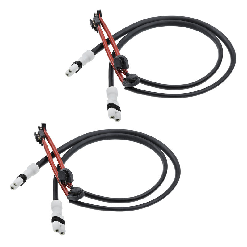 2x Front Disc Brake Pad Wear Sensor for Porsche 911 2009-2012 3.6L with Ceramic
