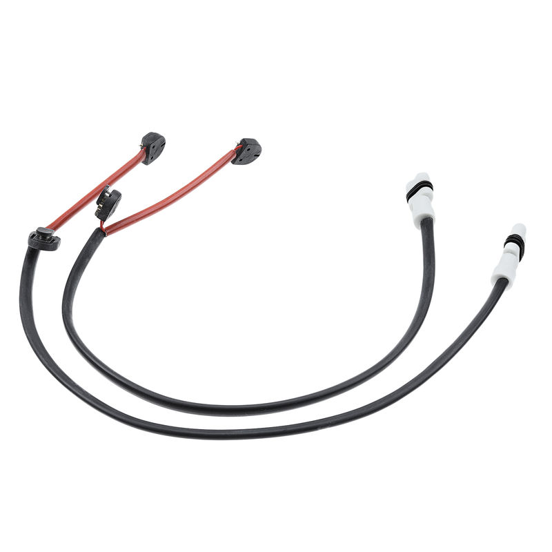 2x Front Disc Brake Pad Wear Sensor for Porsche 911 2009-2012 3.6L with Ceramic