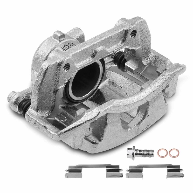 Front Passenger Disc Brake Caliper with Bracket for Mercedes-Benz W203 S203 C320