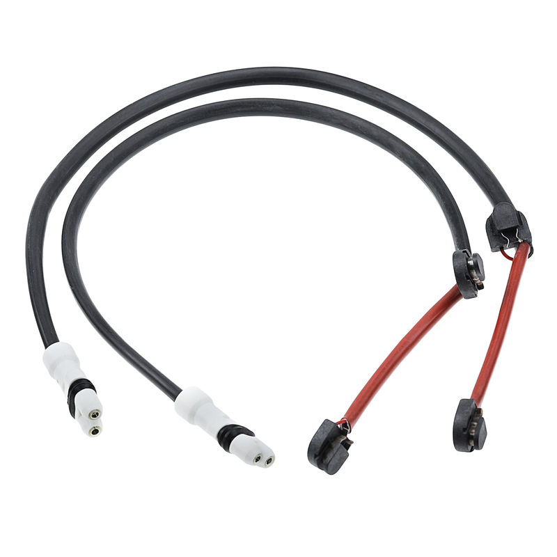 2x Front Disc Brake Pad Wear Sensor for Porsche 911 2009-2012 3.6L with Ceramic