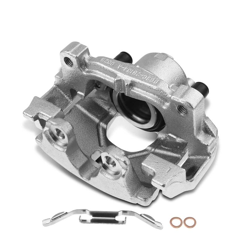 Front Driver Disc Brake Caliper with Bracket for Ford Fusion 13-20 Lincoln MKZ