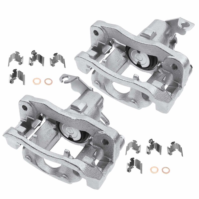 2x Rear Disc Brake Calipers for Chrysler Town & Country 2013-2016 Dodge Ram C/V