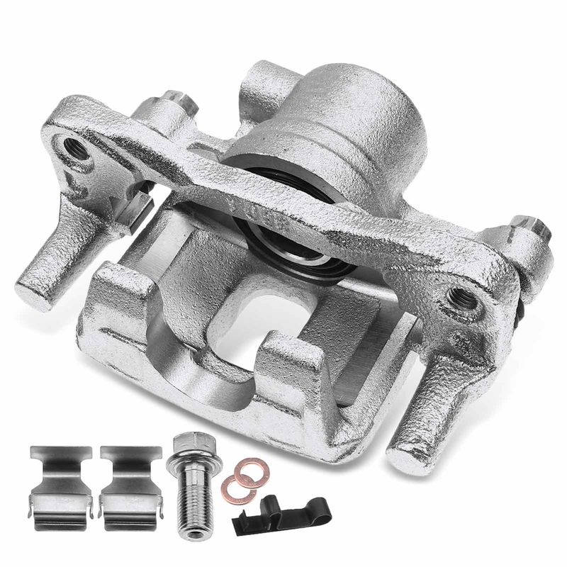 Rear Passenger Disc Brake Caliper with Bracket for Mitsubishi Lancer 04-06 2.4L