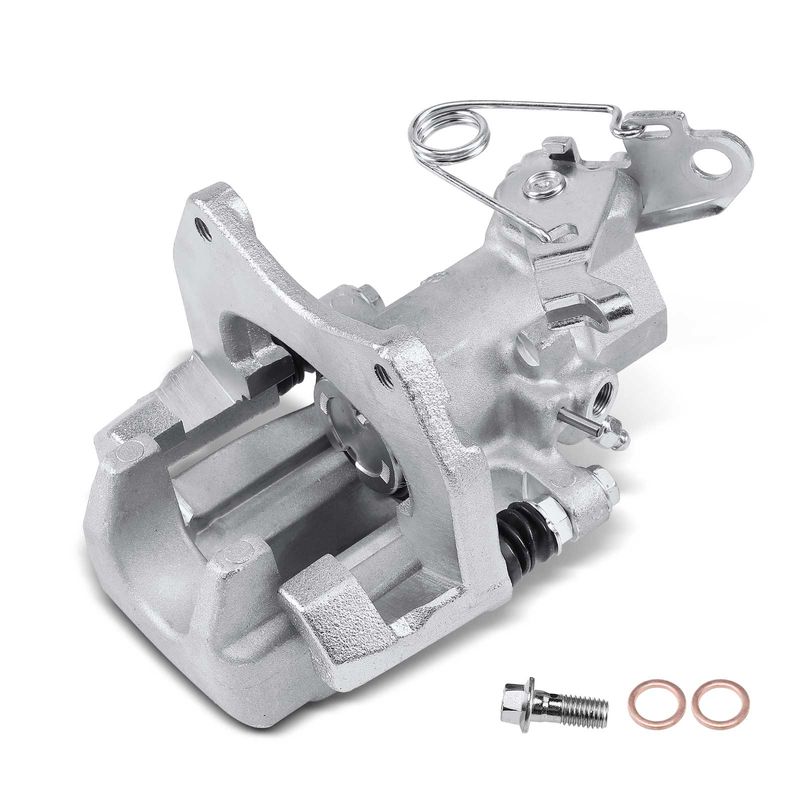 Rear Driver Disc Brake Caliper with Bracket for Audi A8 Quattro 00-03 V8 4.2L