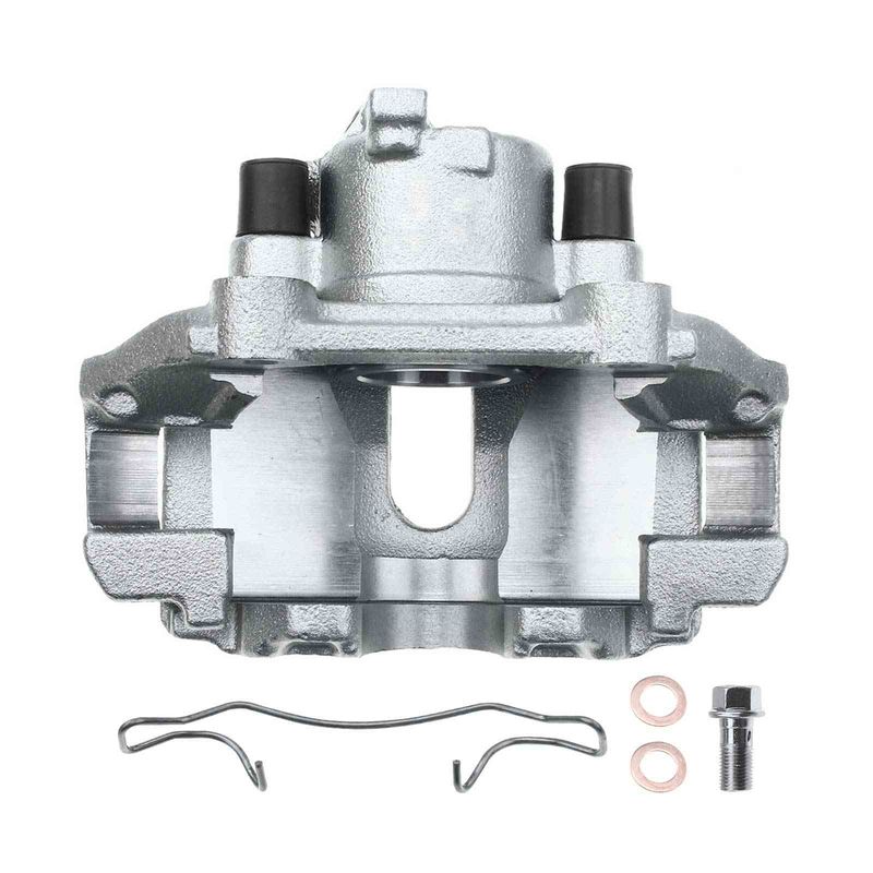 Front Driver Disc Brake Caliper with Bracket for Audi 100 S6 A6 100 Quattro