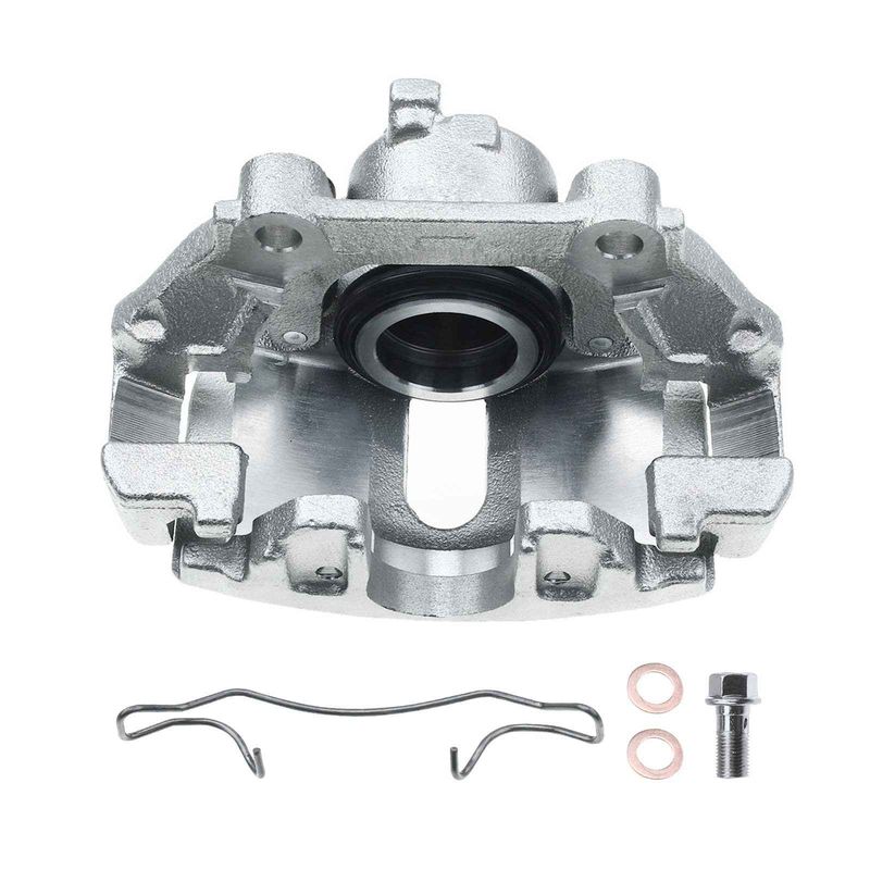Front Driver Disc Brake Caliper with Bracket for Audi 100 S6 A6 100 Quattro
