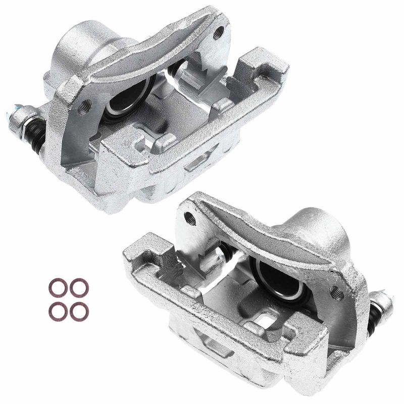 2x Rear Disc Brake Calipers with Bracket for Mazda CX-9 2007-2015 GS