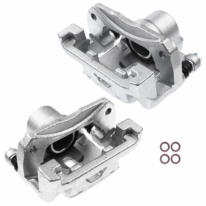 2x Rear Disc Brake Calipers with Bracket for Mazda CX-9 2007-2015 GS