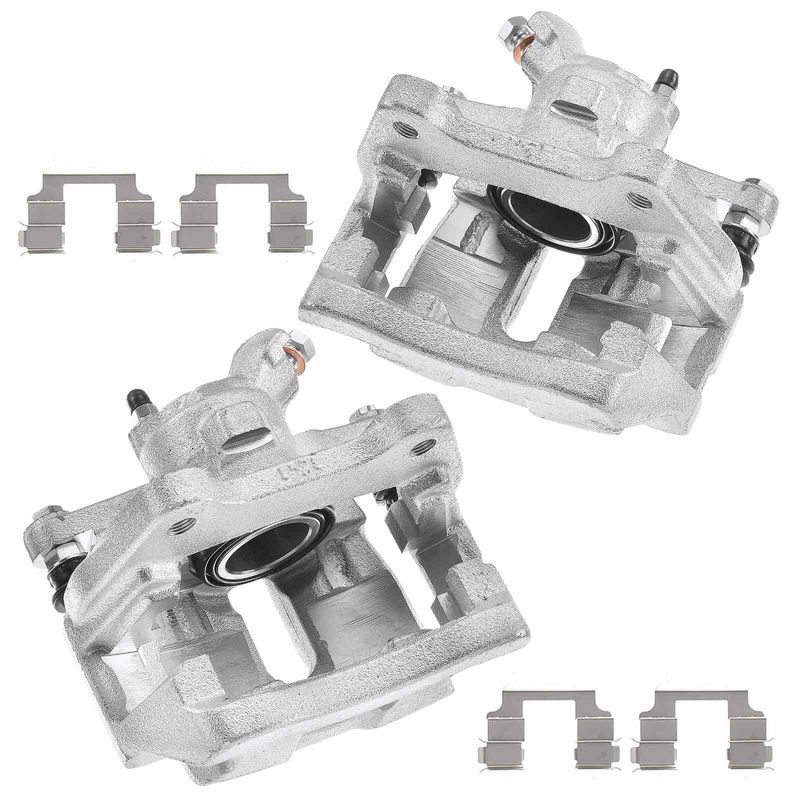2x Front Disc Brake Calipers for Toyota Echo 2001-2005 MR2 Spyder 2000-2005