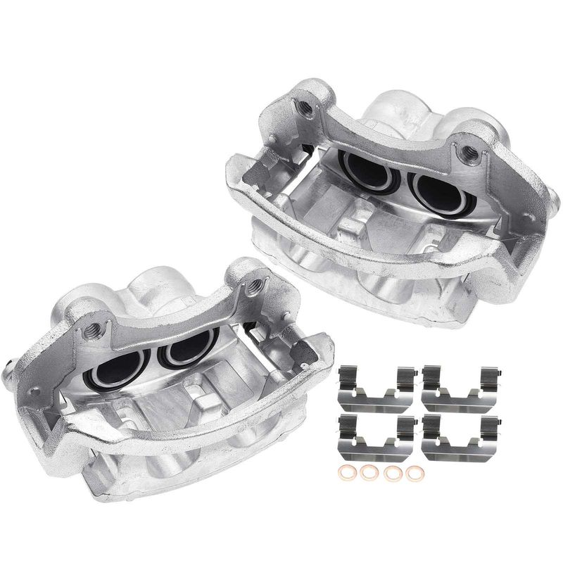 2x Front Disc Brake Calipers for Cadillac CTS 08-14 Brake Code JE5