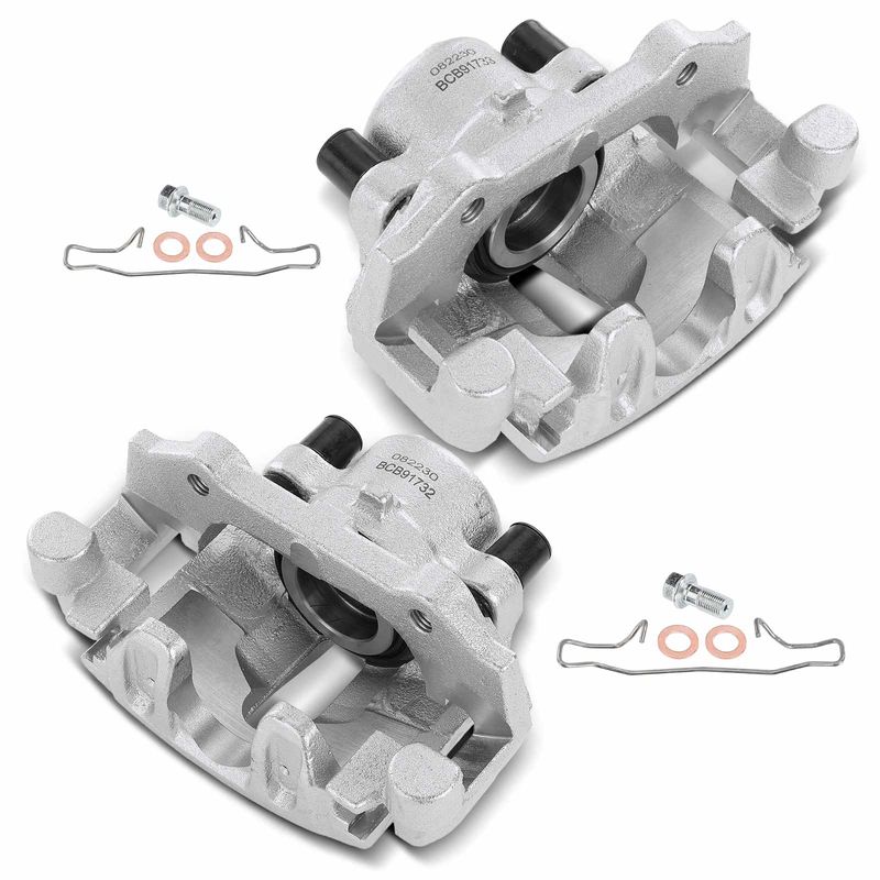 2x Front Disc Brake Calipers for Volvo 850 93-97 C70 S70 2.3L 2.4L