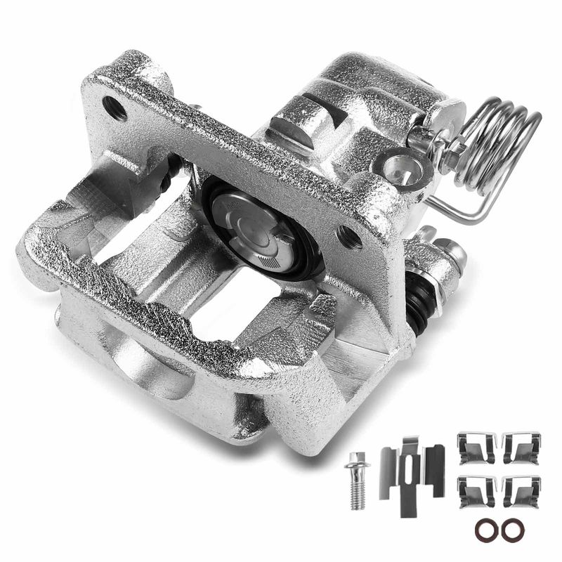 Rear Passenger Disc Brake Caliper with Bracket for Ford Mustang 1999-2004