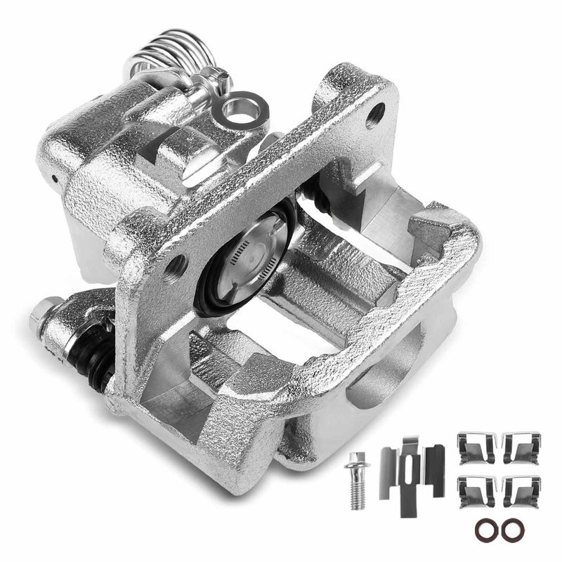 Rear Passenger Disc Brake Caliper with Bracket for Ford Mustang 1999-2004