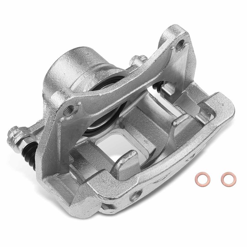 Front Driver Brake Caliper with Bracket for Kia Soul 2014-2018 1.6L 2.0L