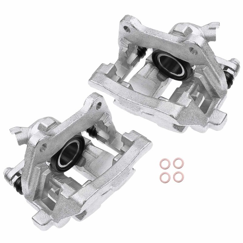 2x Rear Disc Brake Calipers for Land Rover LR4 13-16 Range Rover Sport 12-13