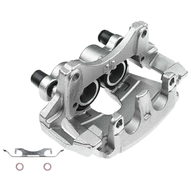 Front Driver Brake Caliper with Bracket for Ford Edge 15-18 Lincoln MKX 16-18