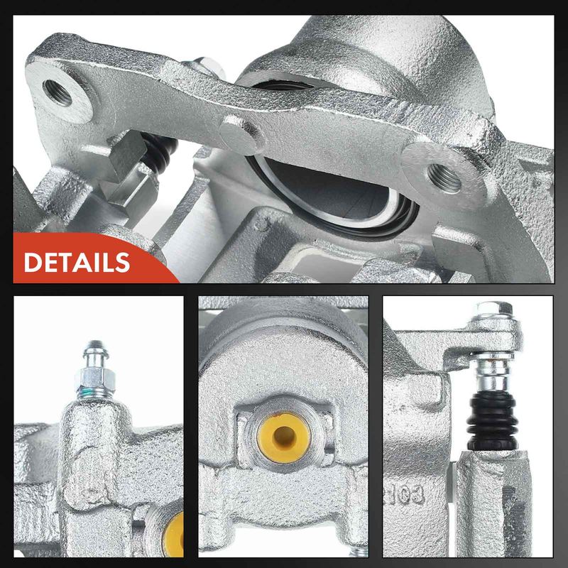 Front Driver Brake Caliper with Bracket for Suzuki SX4 2007-2013 2.0L