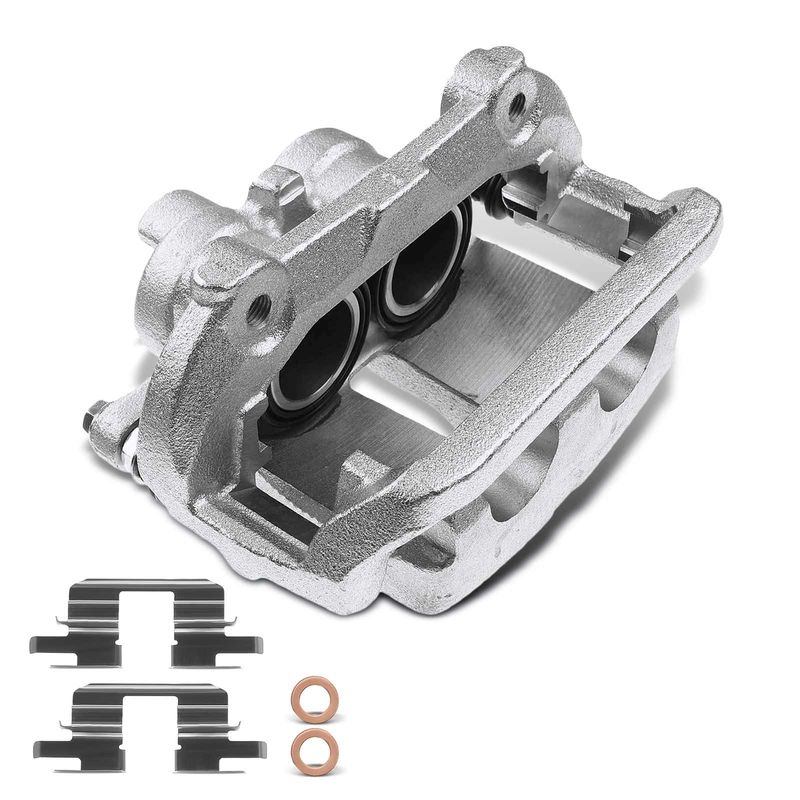 Front Driver Brake Caliper with Bracket for Land Rover Range Rover HSE 06-09
