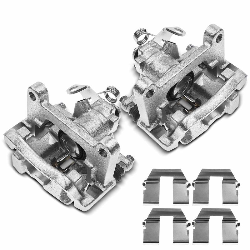 2x Rear Disc Brake Calipers for VW EuroVan 00-03 Sharan 02-08 294mm Disc