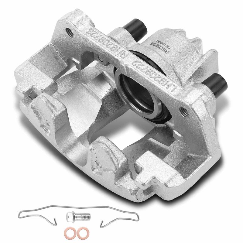 Front Driver Disc Brake Caliper with Bracket for Volvo S60 V70 01-05 S80 99-01