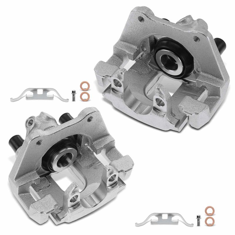 2x Rear Disc Brake Caliper with Bracket for BMW E83 X3 2004-2010 E46 330Ci 330i