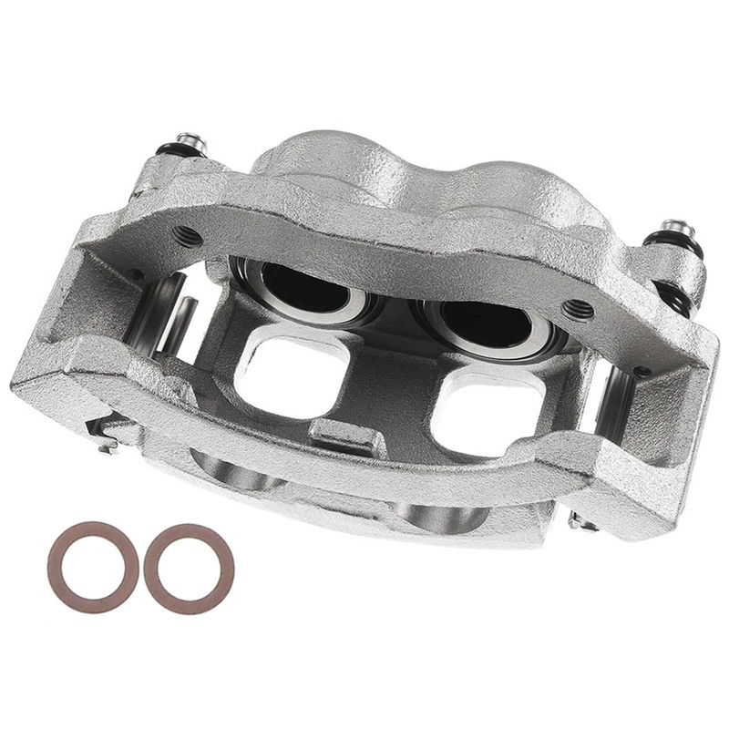 Front Driver Brake Caliper with Bracket for Ford F-150 w/ 7700 lb GVW F-250