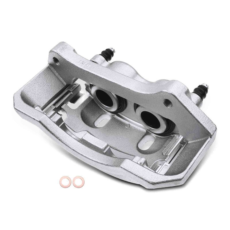 Front Driver Disc Brake Caliper with Bracket for Dodge Ram 1500 2500 3500