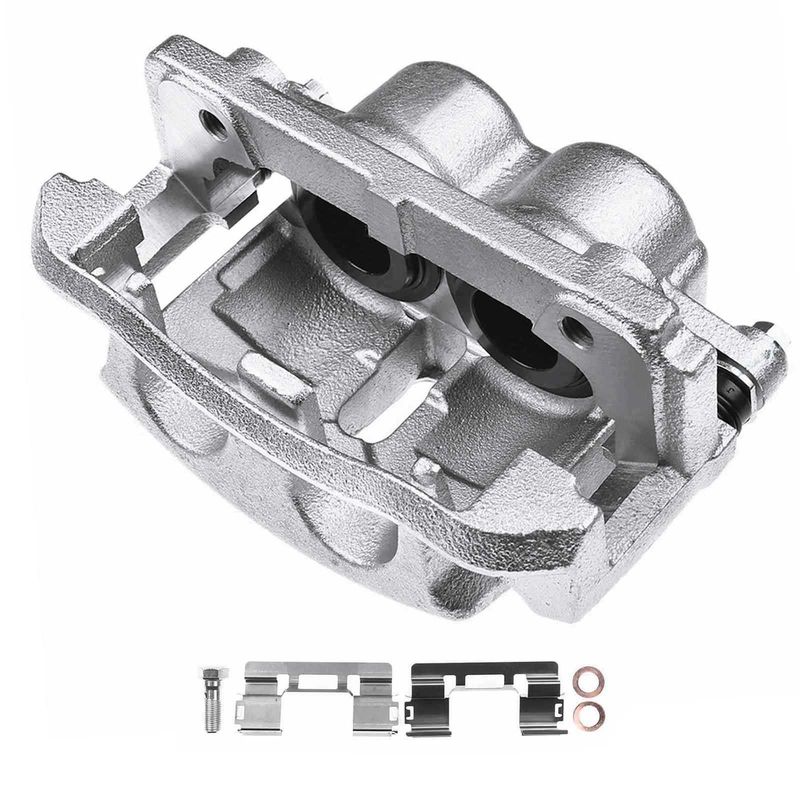 Front Driver Brake Caliper with Bracket for Ford F-150 2005-2008 Lincoln