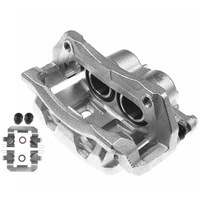 Front Driver Brake Caliper with Bracket for Honda CR-V 12-16 AWD Crosstour FWD