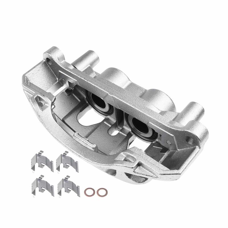 Front Driver Brake Caliper with Bracket for Nissan Titan XD 2016-2021 NV1500