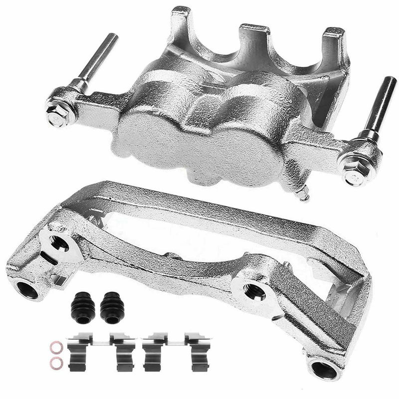Front Driver Brake Caliper with Bracket for Ford Explorer Flex Lincoln MKS