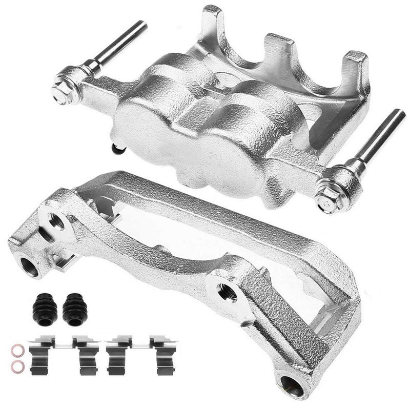 Front Passenger Brake Caliper with Bracket for Ford Explorer Flex Taurus Lincoln