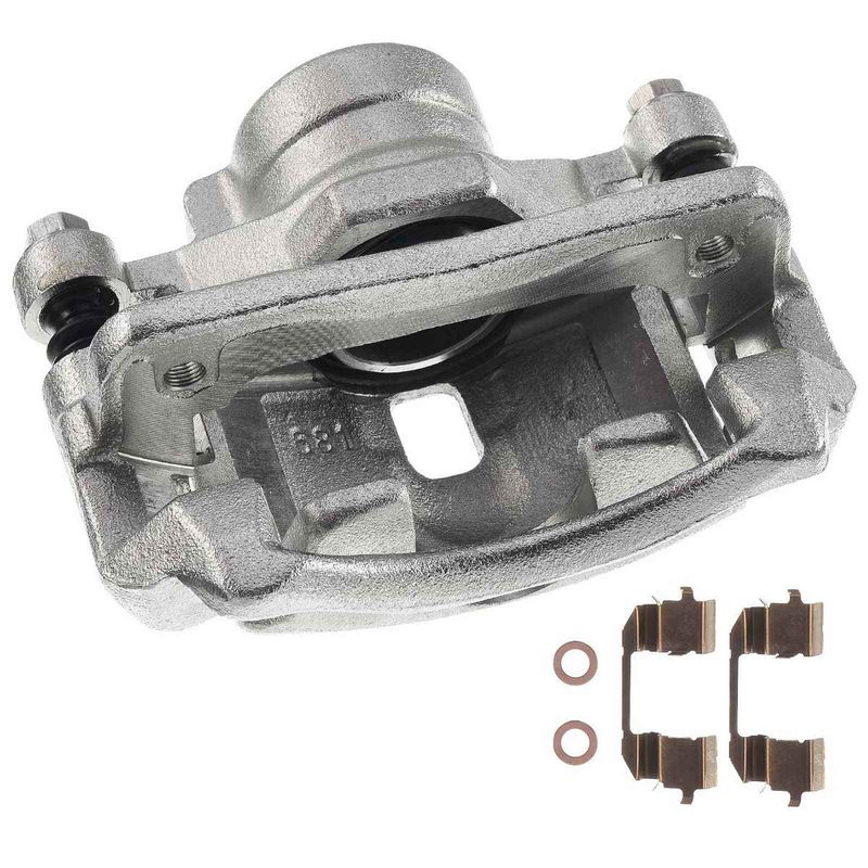 Front Driver Brake Caliper with Bracket for Acura CL Honda Accord