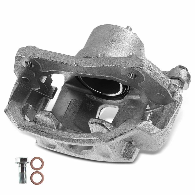 Front Driver Brake Caliper with Bracket for Hyundai Tucson Kia Sportage FWD