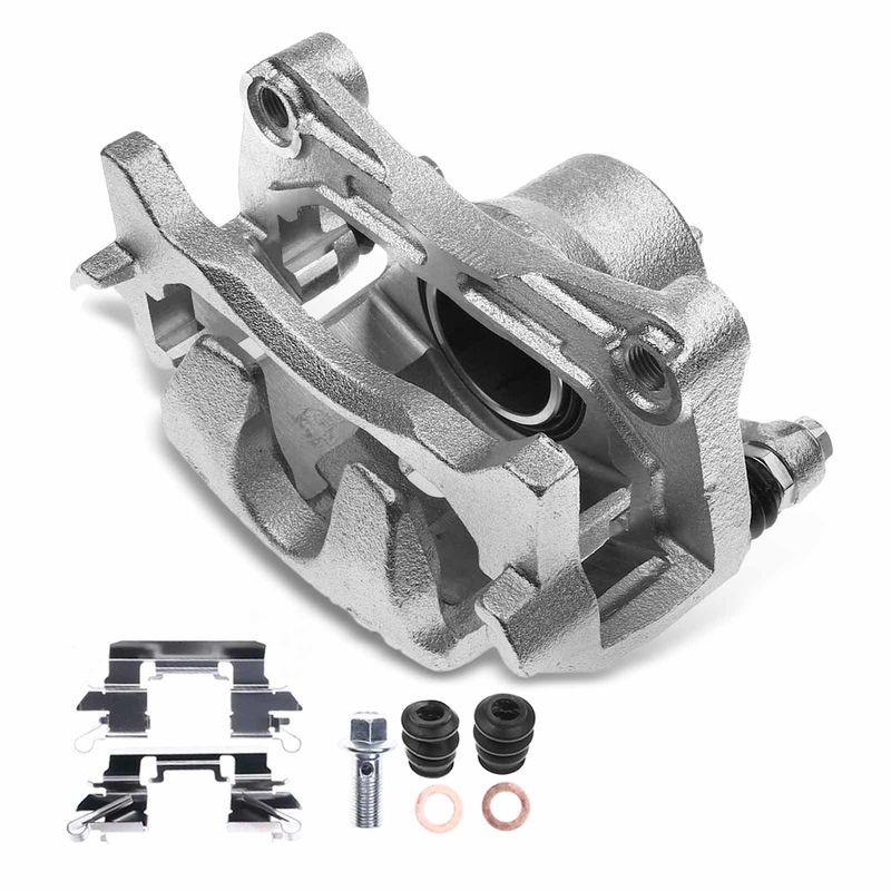 Front Driver Brake Caliper with Bracket for Nissan Altima 2013-2019 Leaf 14-17