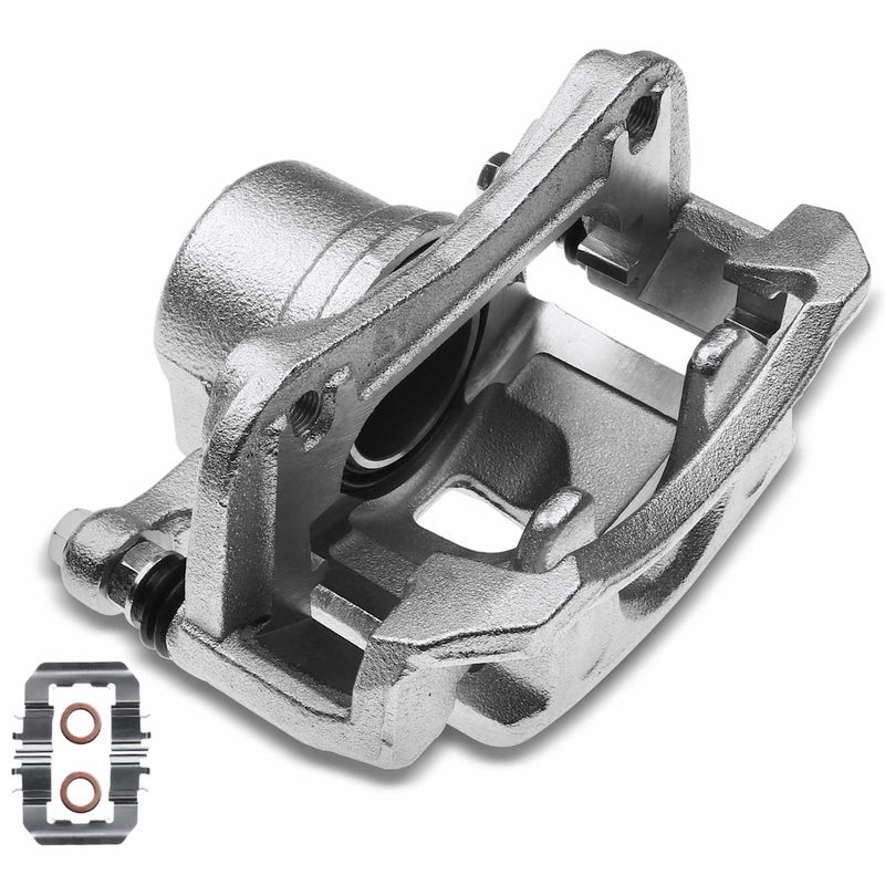 Front Driver Brake Caliper with Bracket for Hyundai Elantra GT Kia Forte Forte5