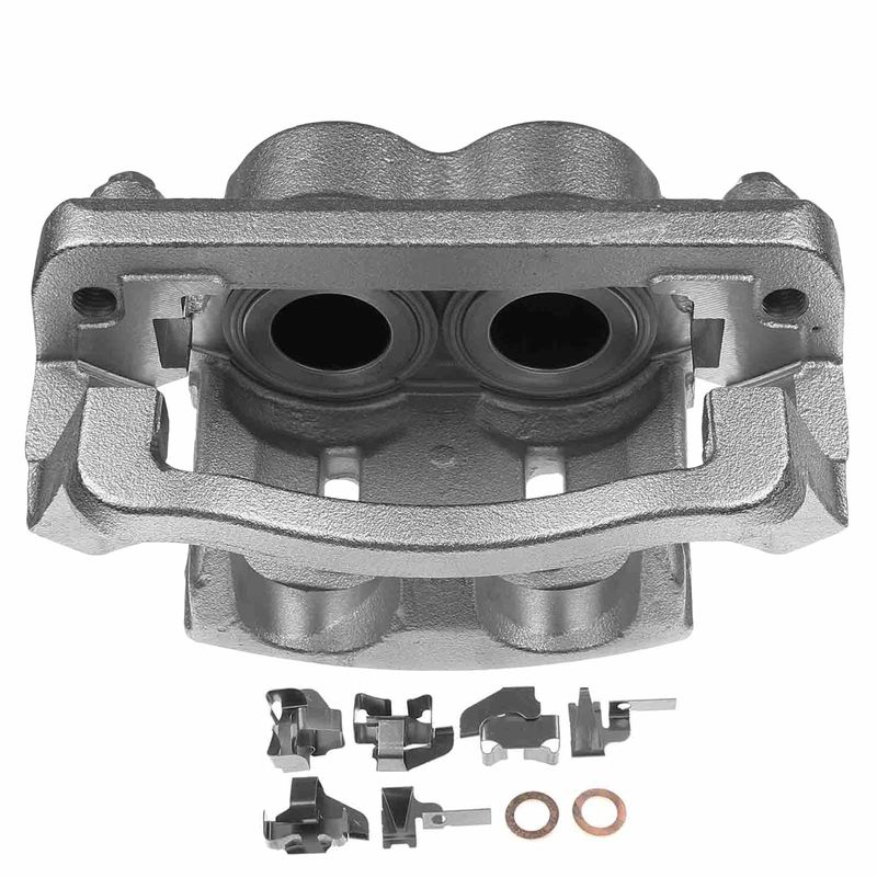 Front Driver Brake Caliper with Bracket for Ford F-350 450 Super Duty 2011-2012