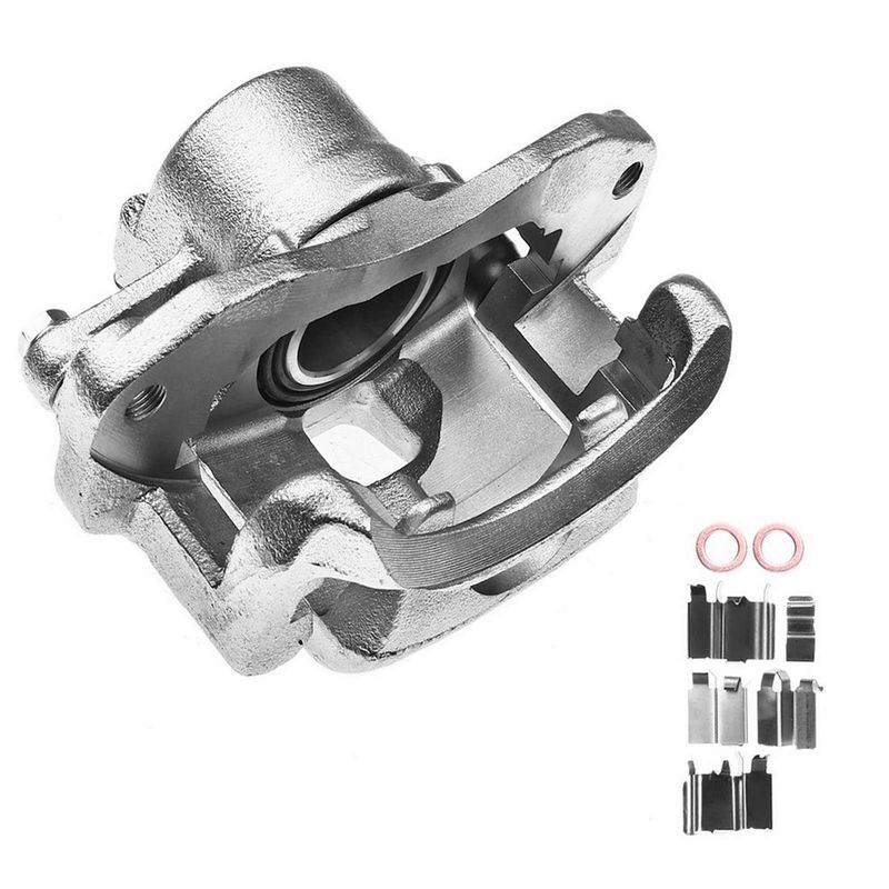 Front Driver Brake Caliper with Bracket for Mazda Protege 1999-2003 L4 1.6L