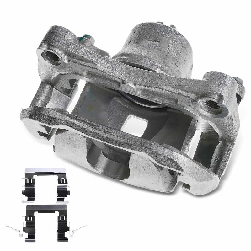 Front Driver Brake Caliper with Bracket for Nissan Juke 2011-2017 Sentra 1.6L