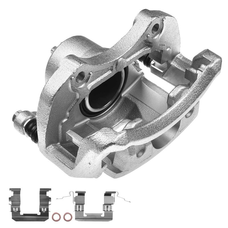 Front Driver Brake Caliper with Bracket for Nissan Versa Cube Tiida 1.8L