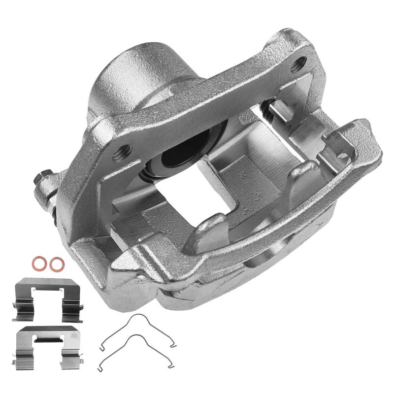 Front Driver Brake Caliper with Bracket for Chevy Malibu Buick Encore GMC