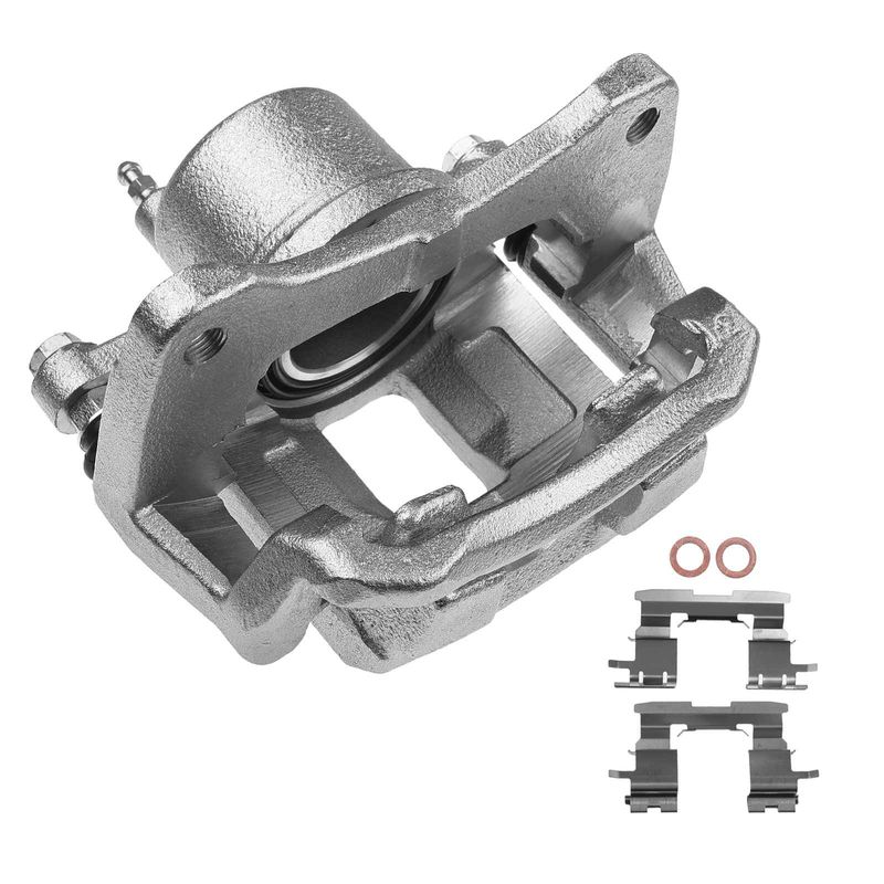 Front Driver Brake Caliper with Bracket for Toyota Prius 2001-2003 1.5L