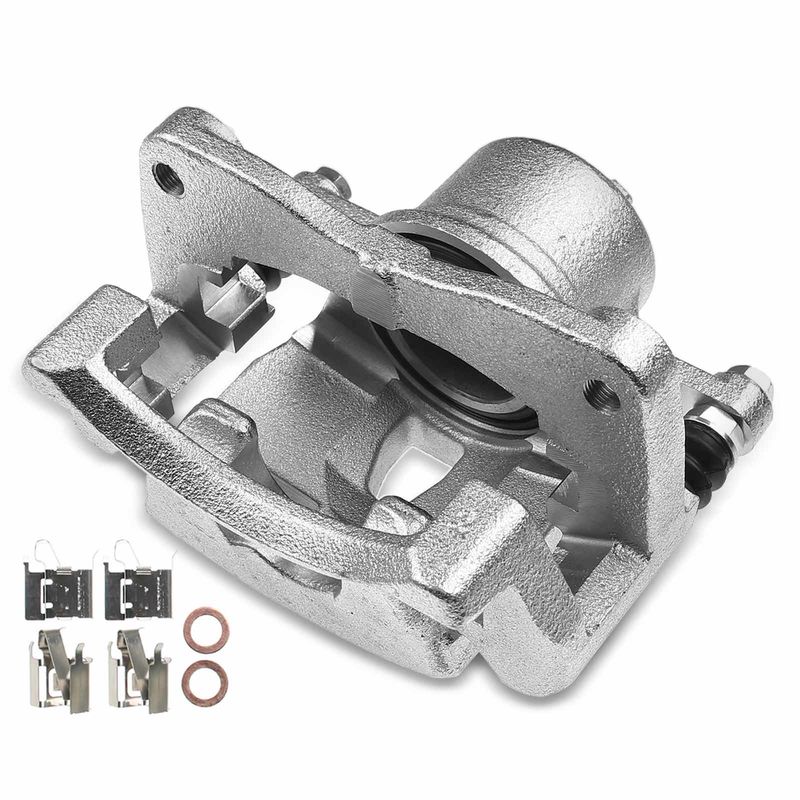 Front Driver Brake Caliper with Bracket for Toyota Yaris 2012-2018 SE Model